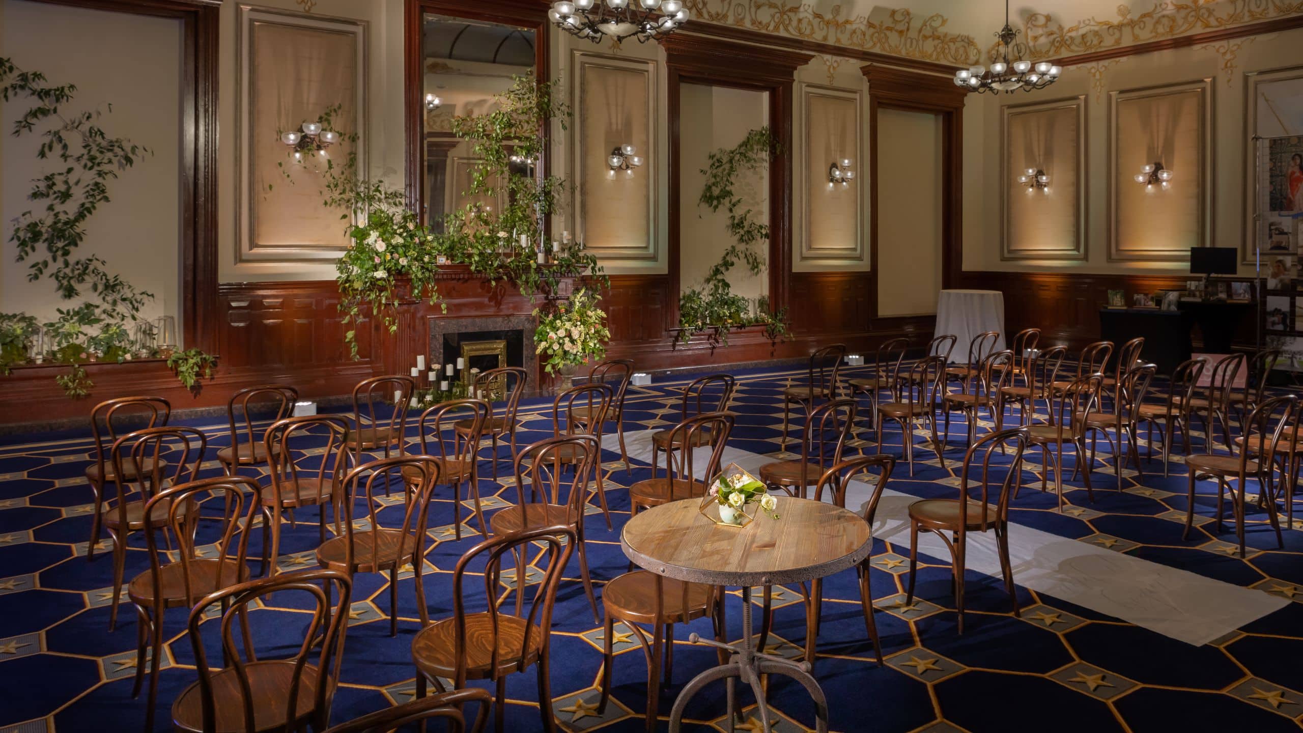 The Driskill Ballroom Wedding Ceremony