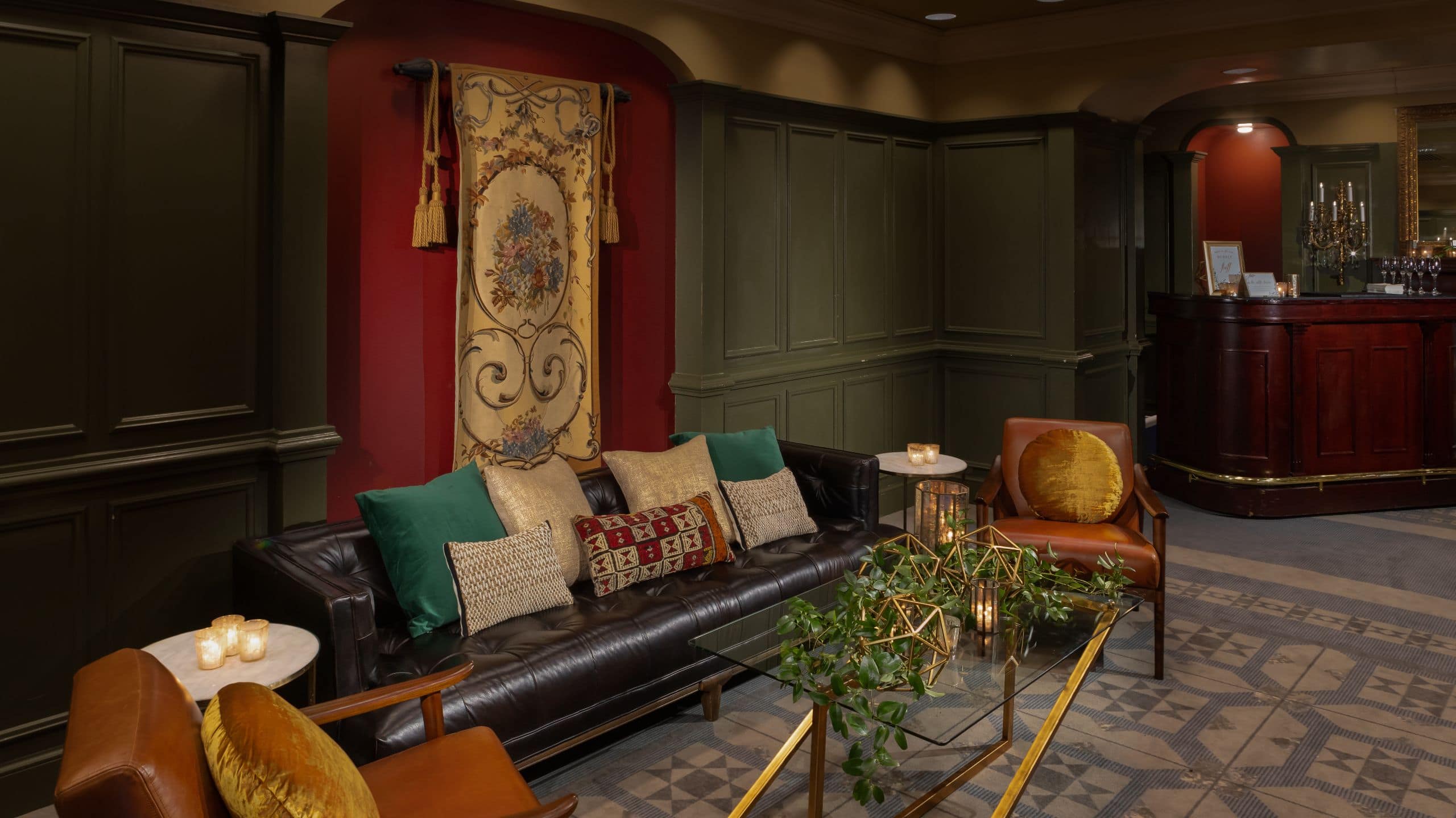 The Driskill Citadel Club Lounge