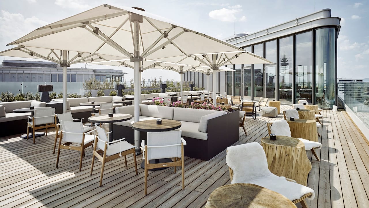 Andaz Vienna Aurora Outside Patio