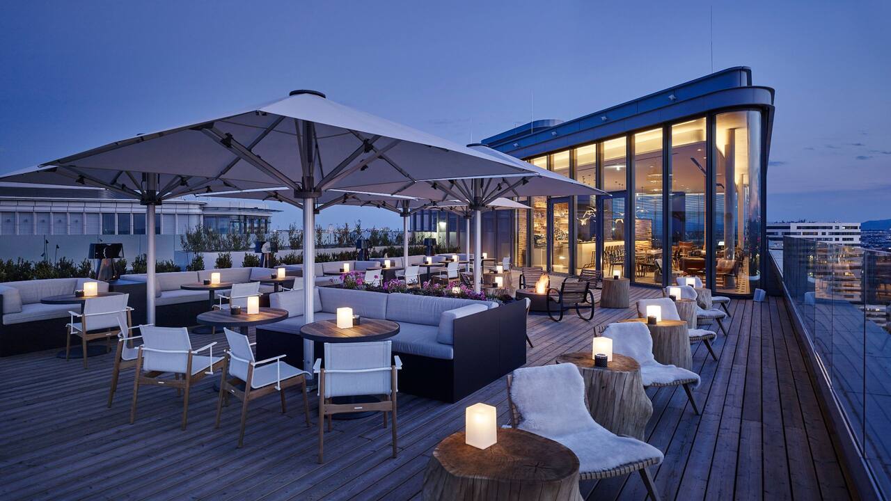 Andaz Vienna Am Belvedere Aurora Rooftop Bar