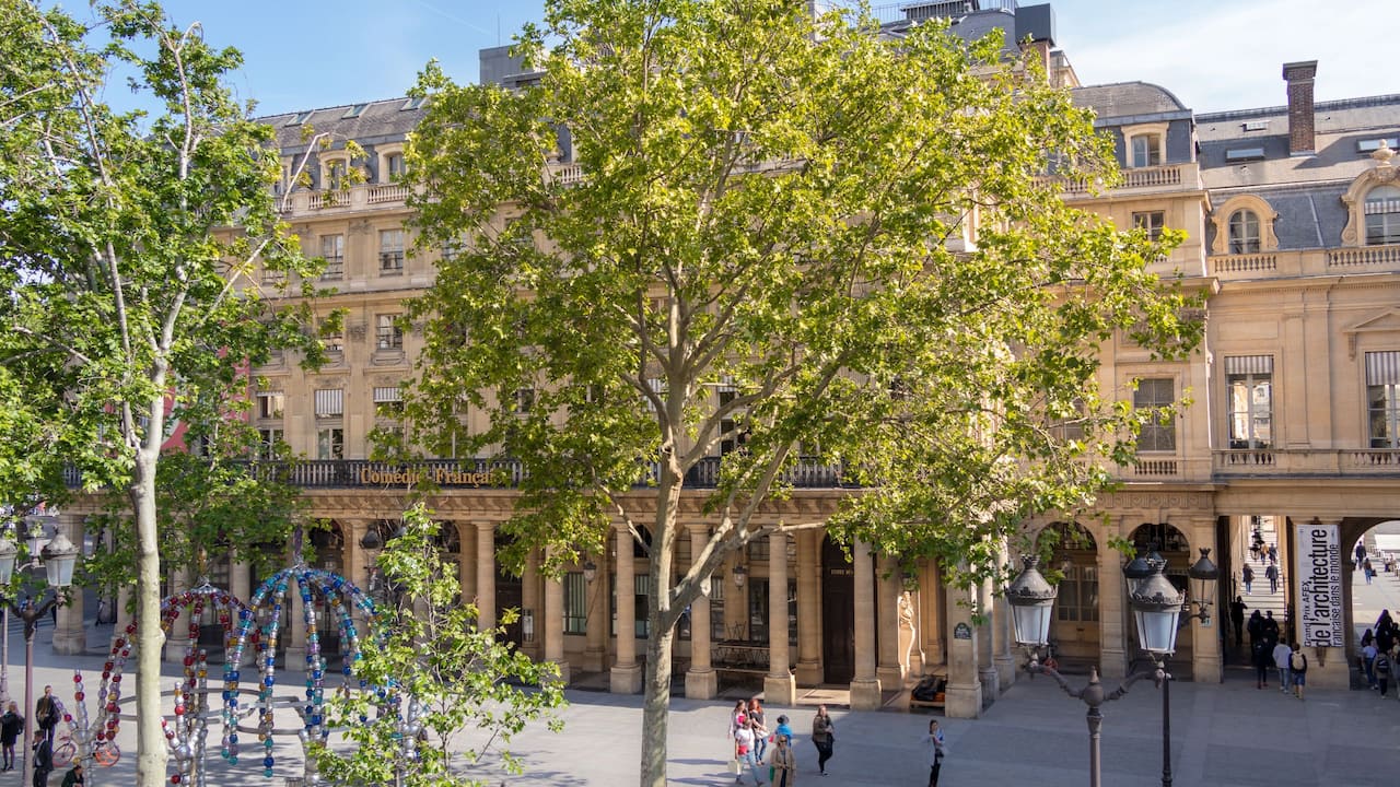Pissarro View Comedie Francaise Hotel du Louvre 