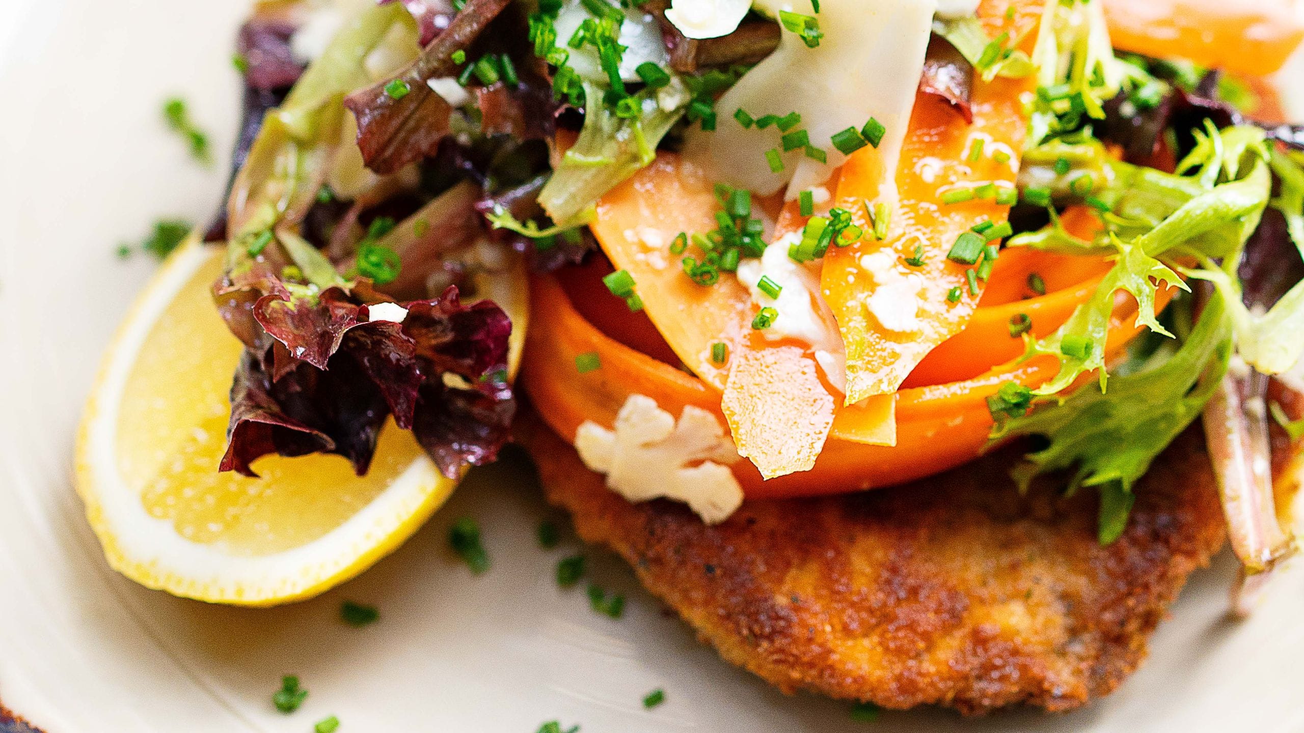 Andaz 5th Avenue Chicken Schnitzel