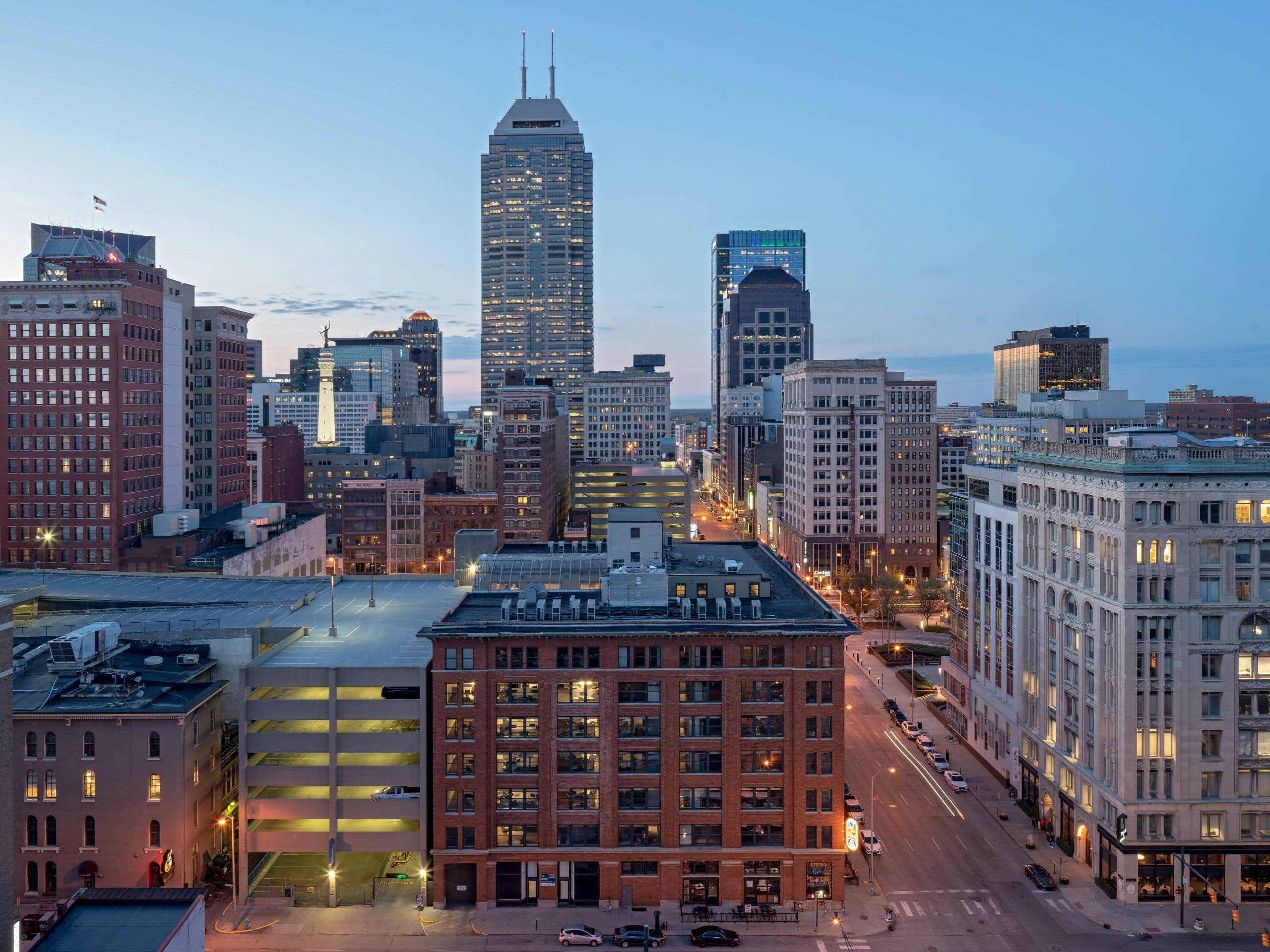 Hotel In Indianapolis Hyatt Place Indianapolis Downtown   Hyatt Place Indianapolis Downtown P008 City View.4x3 