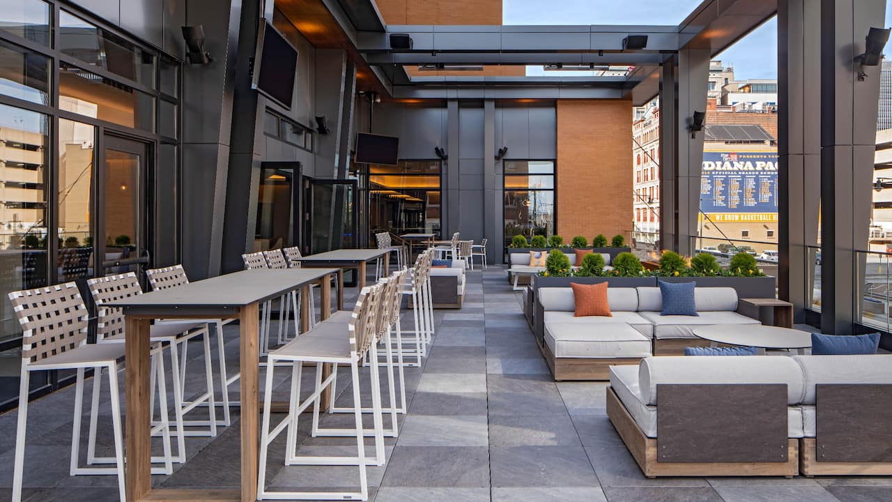 Pivot Balcony Space at Hyatt House Indianapolis Downtown