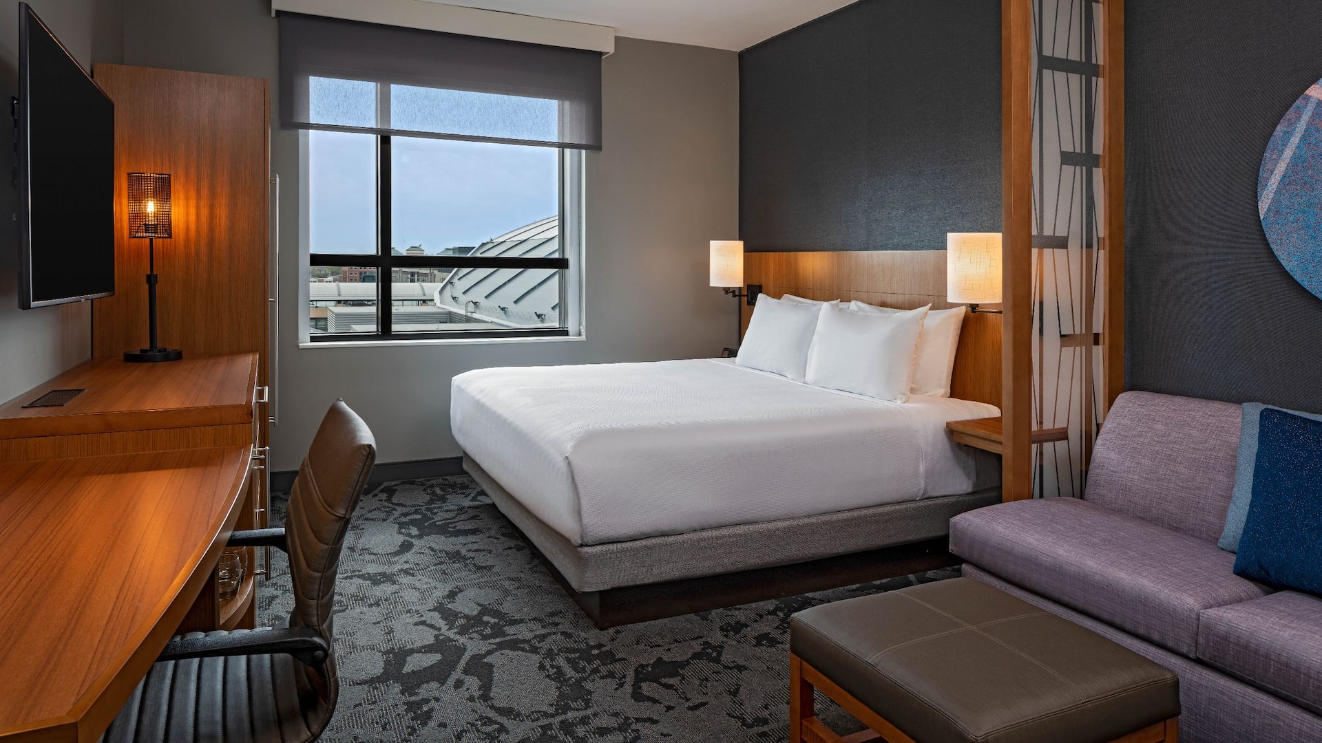 Hyatt Place Indianapolis / Downtown King Bed And Sofa