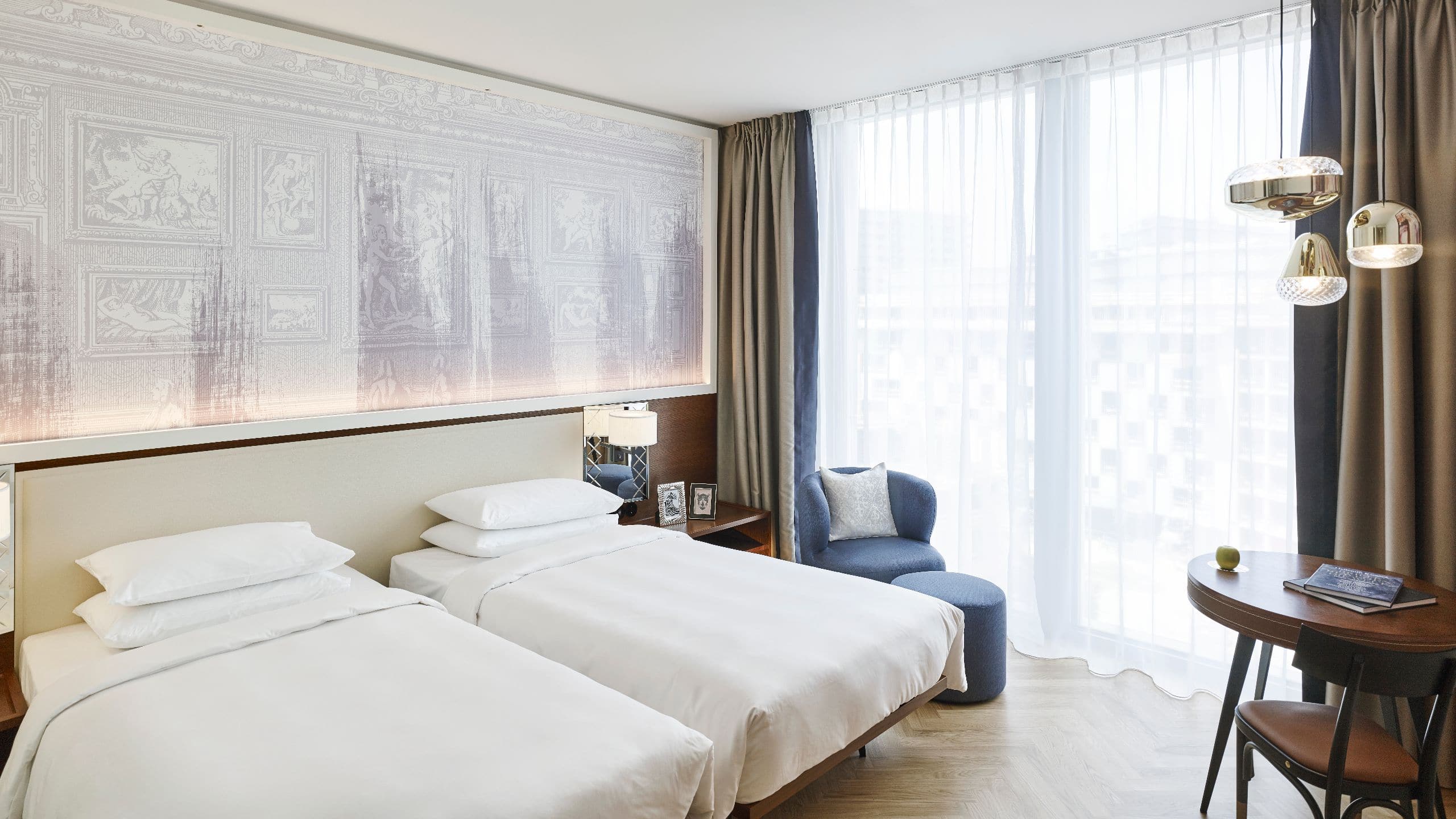 Andaz Vienna Am Belvedere Two Twin Beds