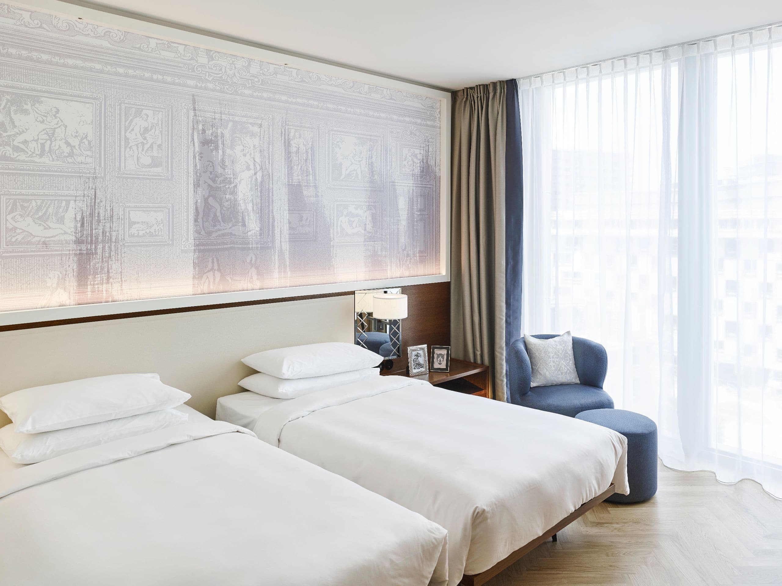 Andaz Vienna Am Belvedere Two Twin Beds