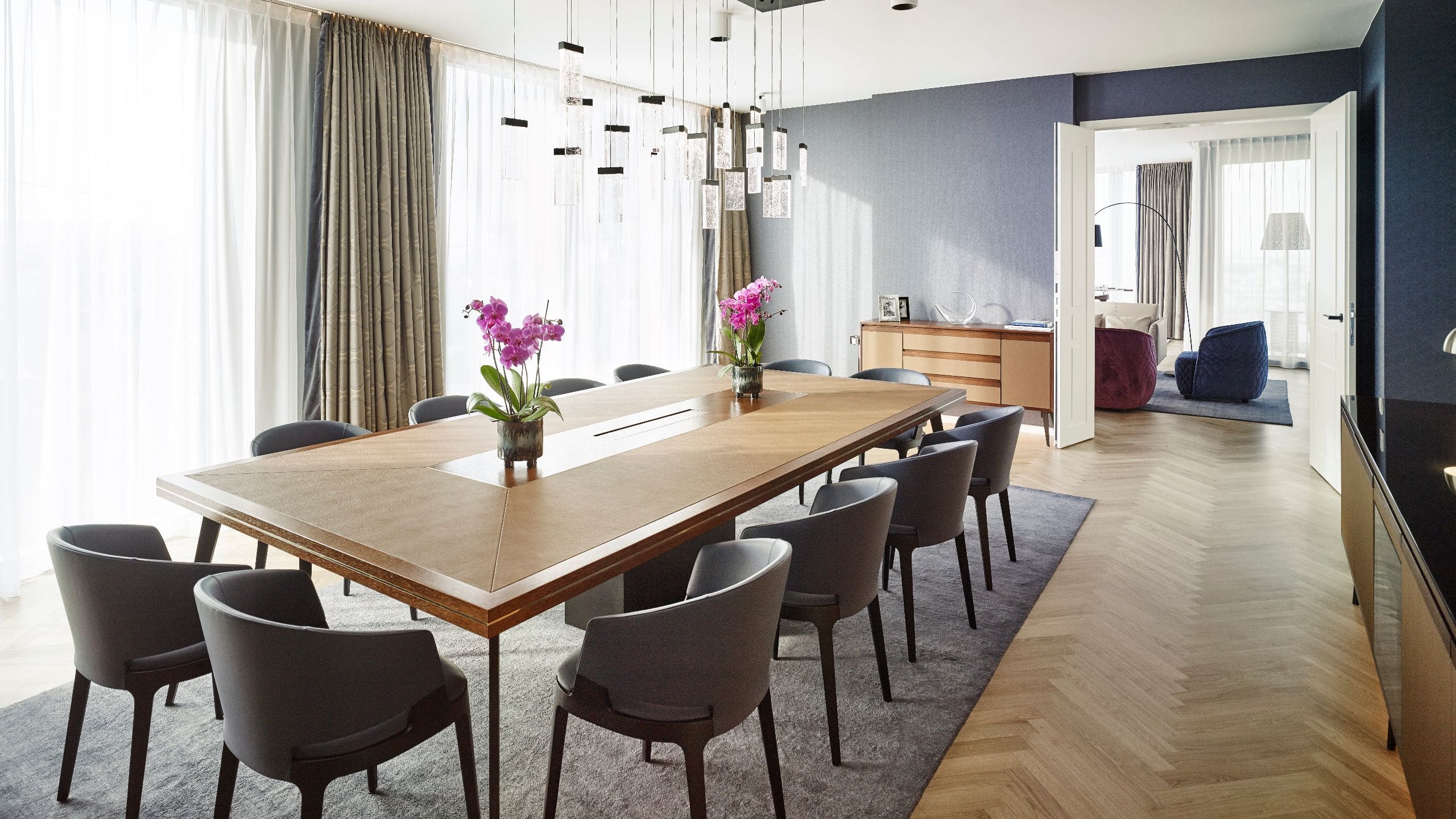 Andaz Vienna Am Belvedere Penthouse Suite Dining Room