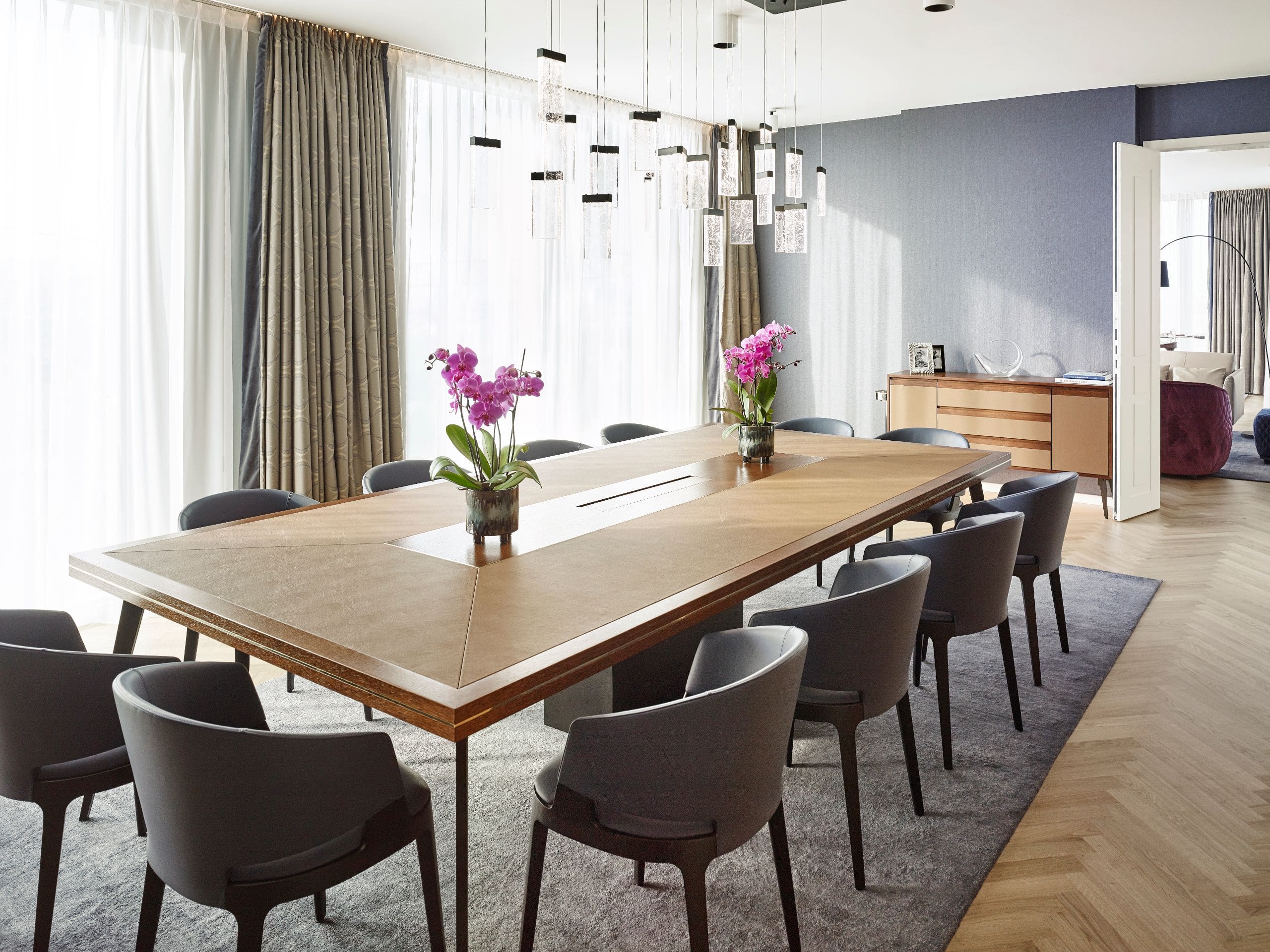 Andaz Vienna Am Belvedere Penthouse Suite Dining Room