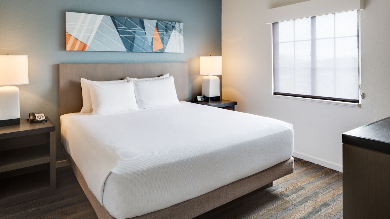 HYATT HOUSE BOSTON/WALTHAM | Living Room & Bedroom