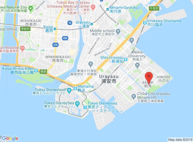 Hyatt Place Tokyo Bay Map