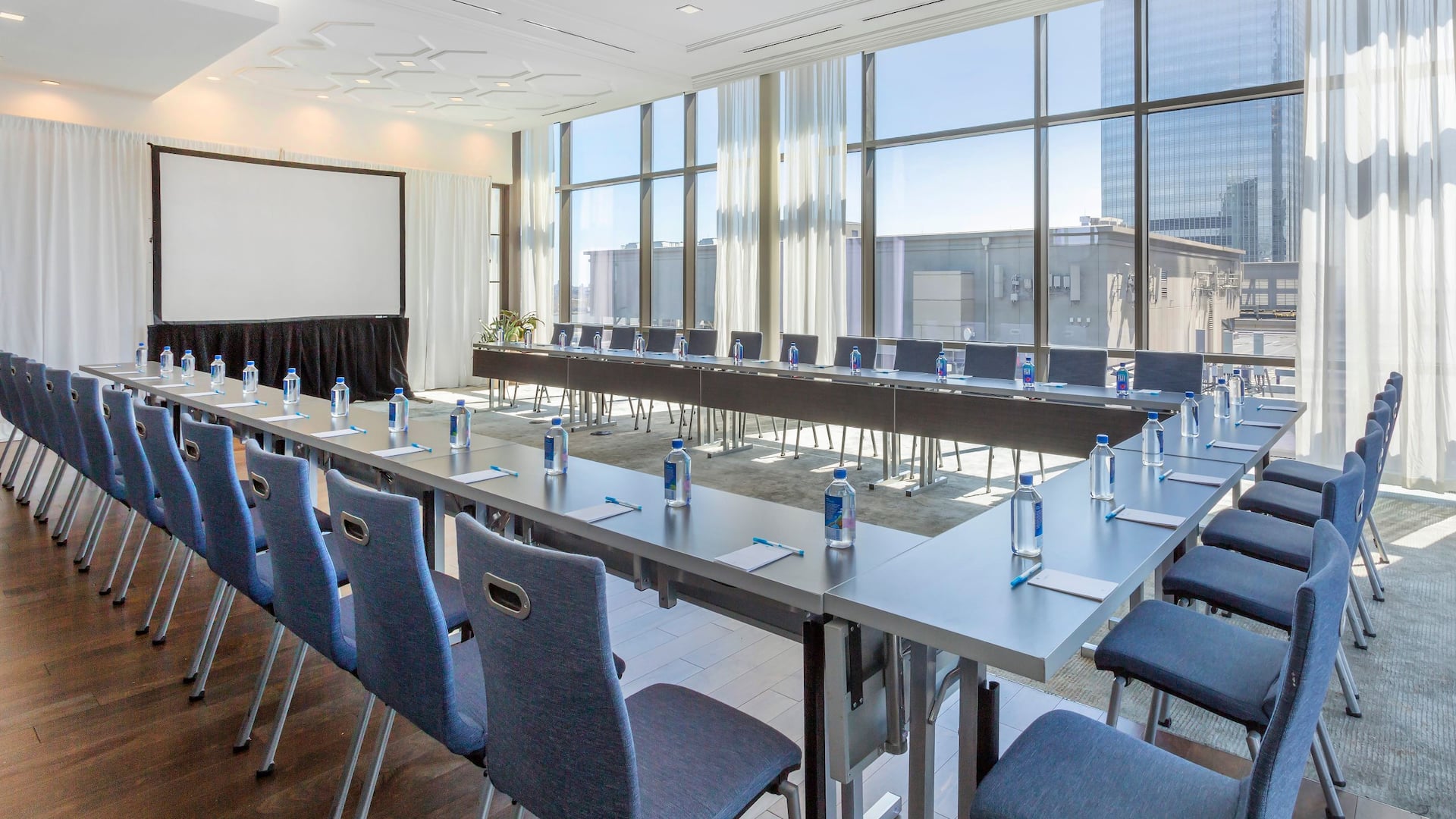 Hyatt House Jersey City Meeting U Shape Setup