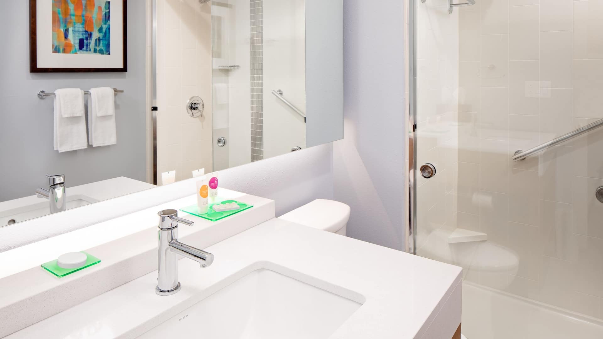 2/2 Hyatt Place Florence / Downtown Guest Bathroom