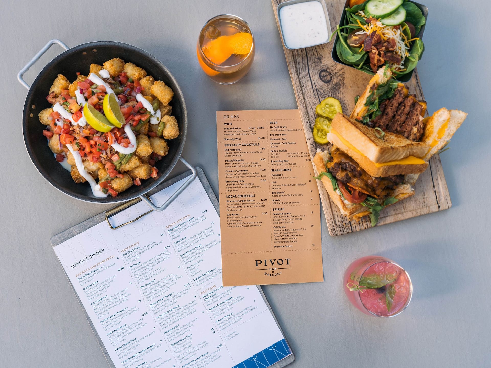 Hyatt House Indianapolis / Downtown Pivot Food Entree and Sides