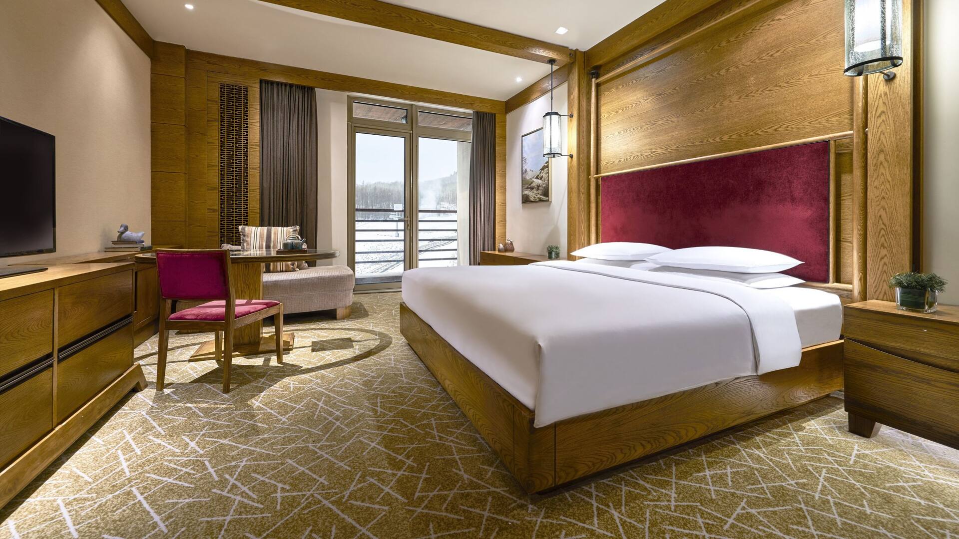 Hyatt Regency Changbaishan King Room Winter View