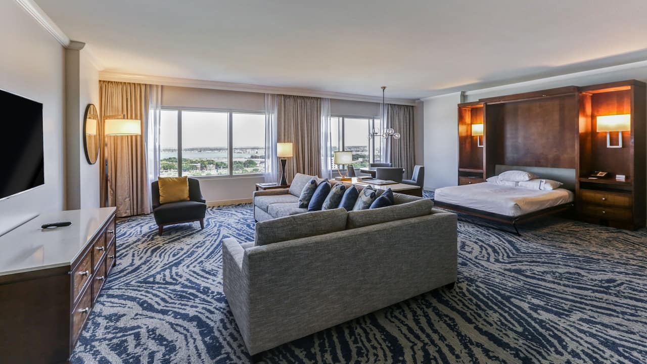 Family Suite with Open Murphy Bed