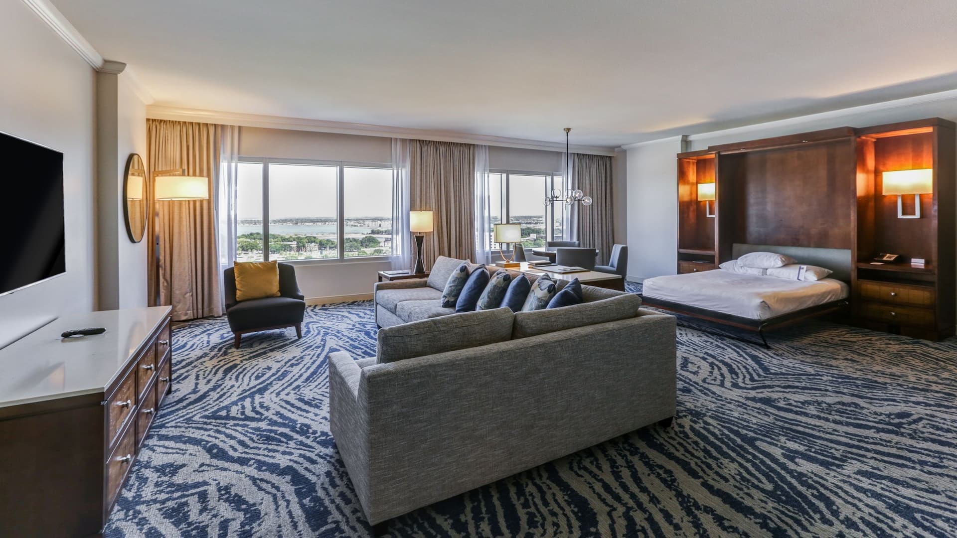 Hyatt Regency Orlando Family Suite Open Murphy Bed