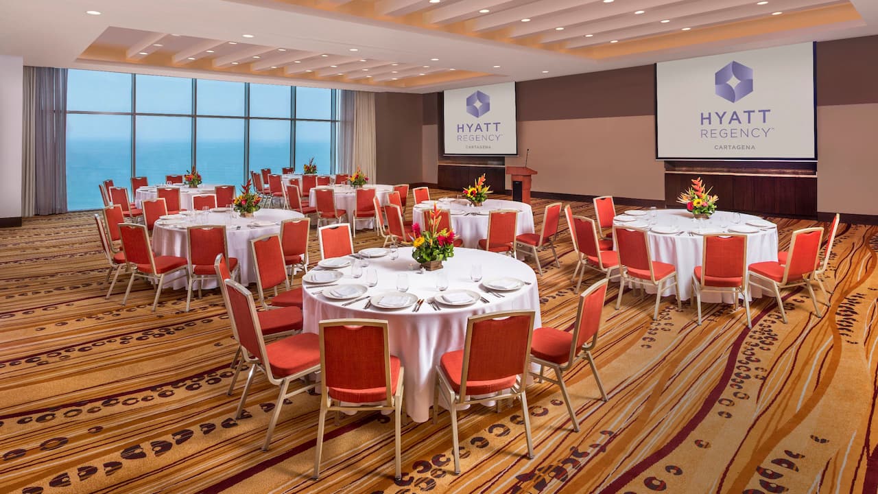 ballroom as event space in cartagena