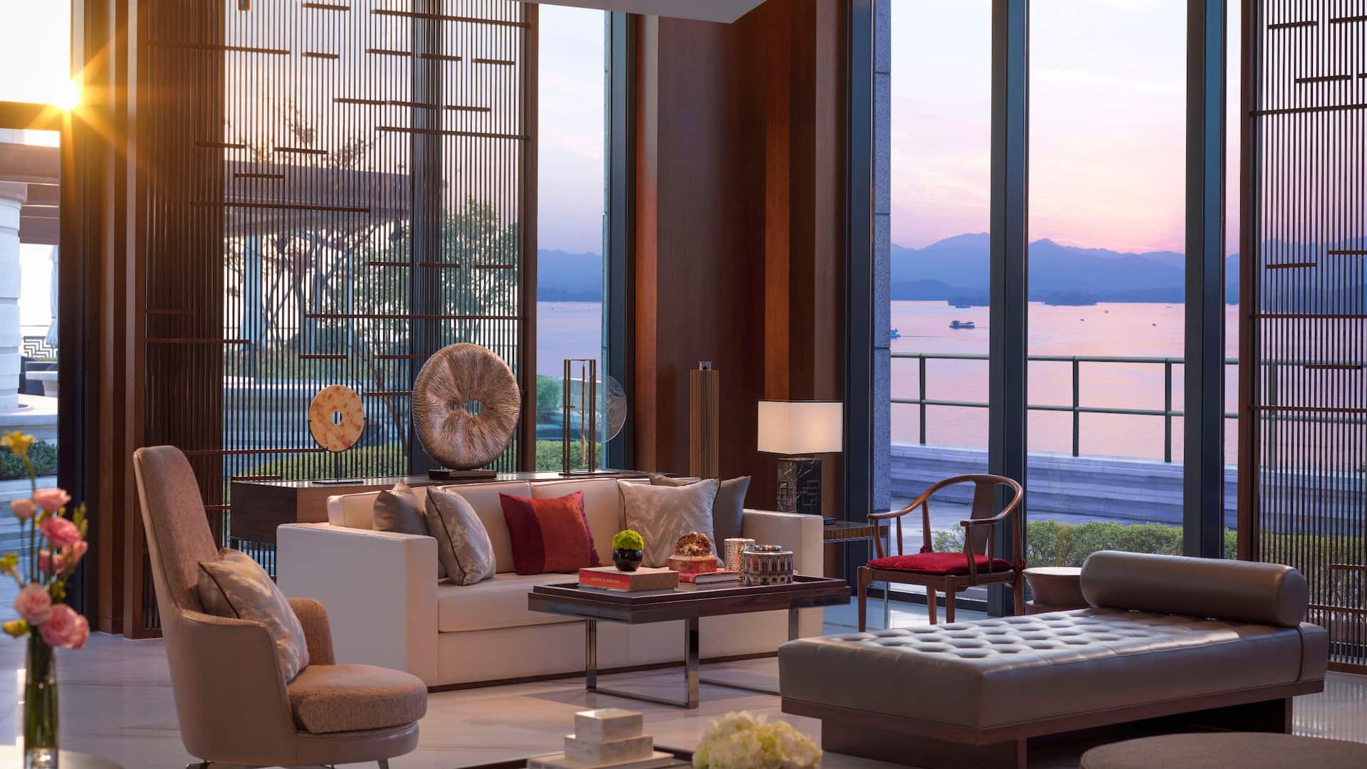 Grand Hyatt Hangzhou Presidential Suite Living Room