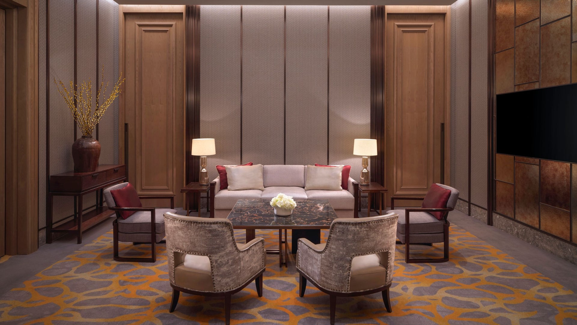 Grand Hyatt Hangzhou Living Room