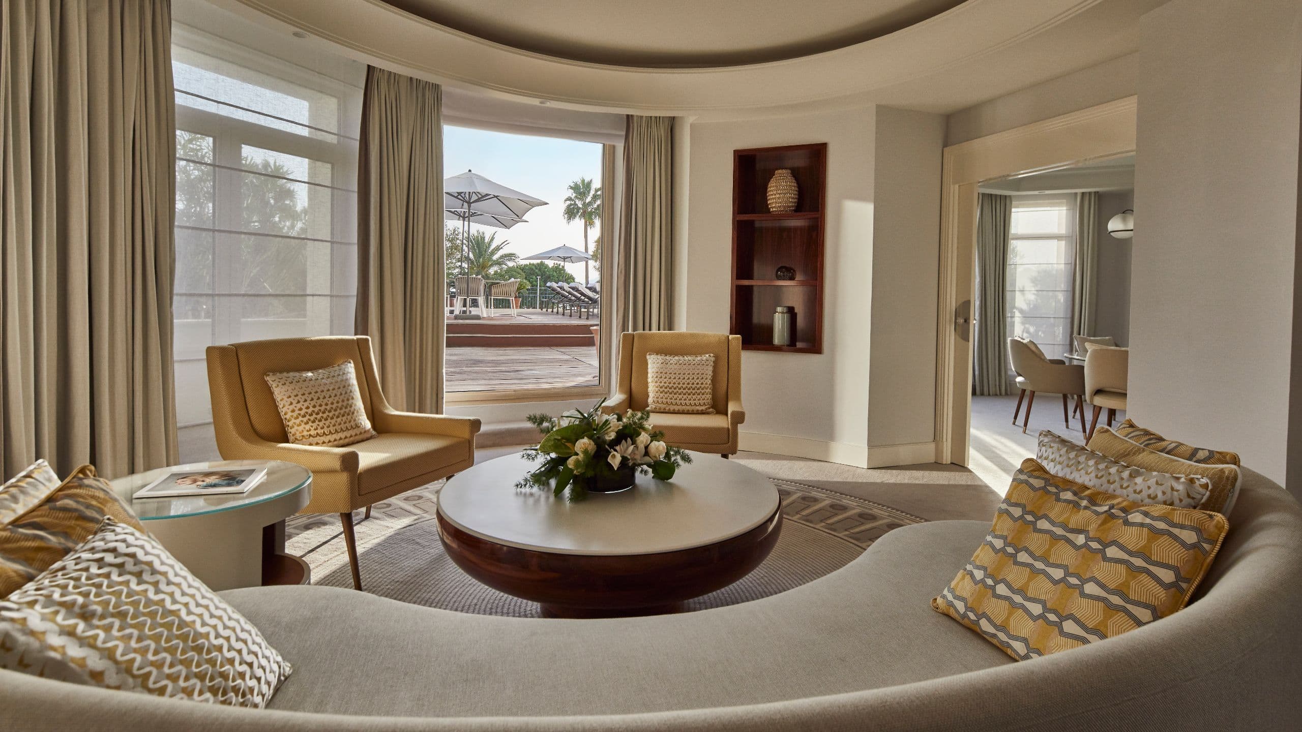 Hôtel Martinez Suite des Oliviers Living Room