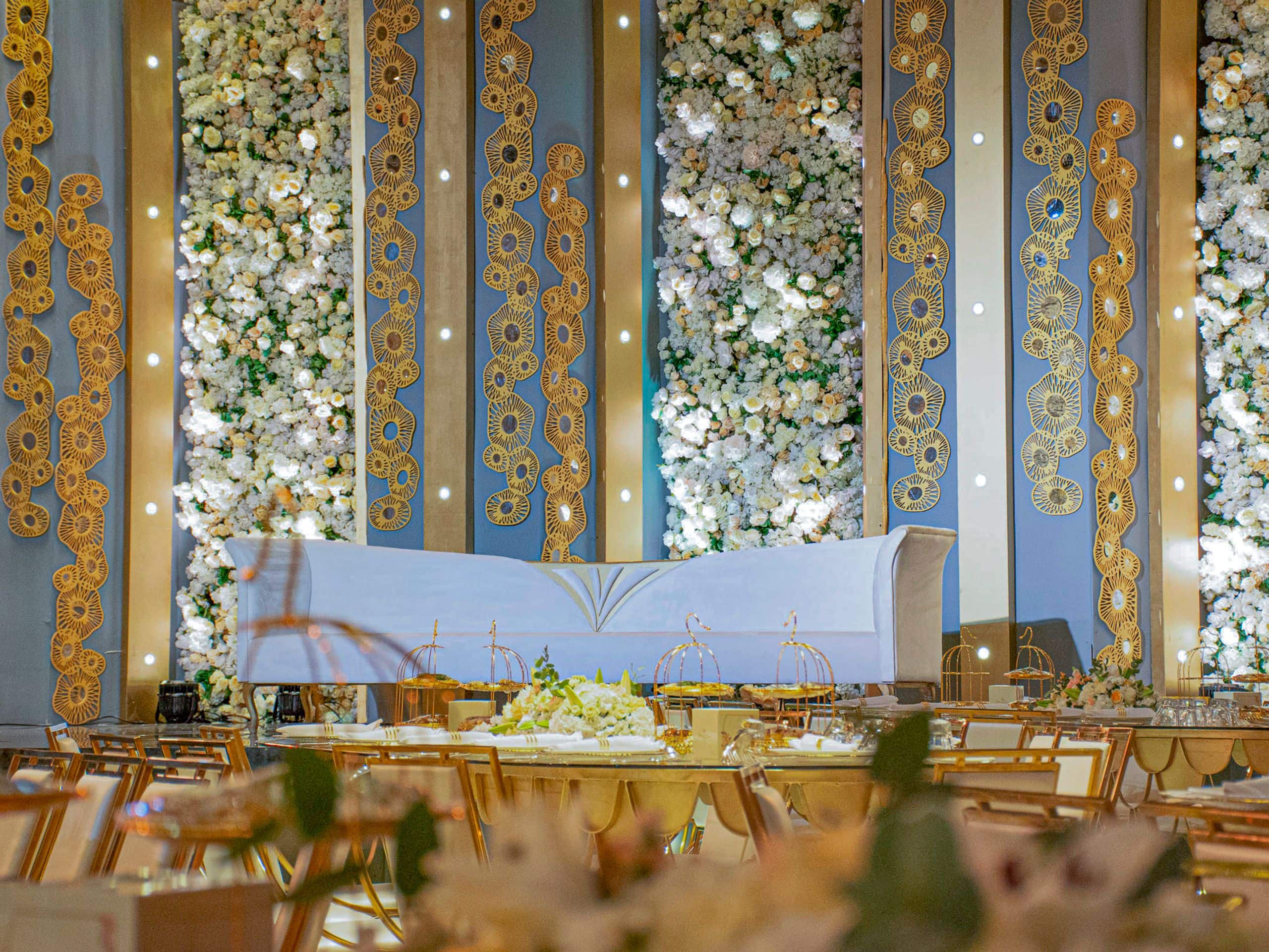 Grand Hyatt Doha Hotel & Villas Wedding Ballroom Setup Stage