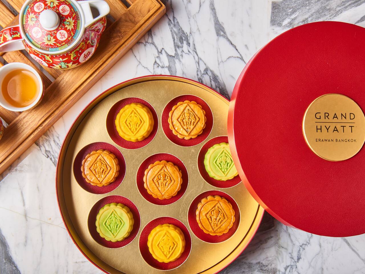 Mooncake - Grand Hyatt Erawan Bangkok Mooncake - Grand Hyatt Erawan Bangkok