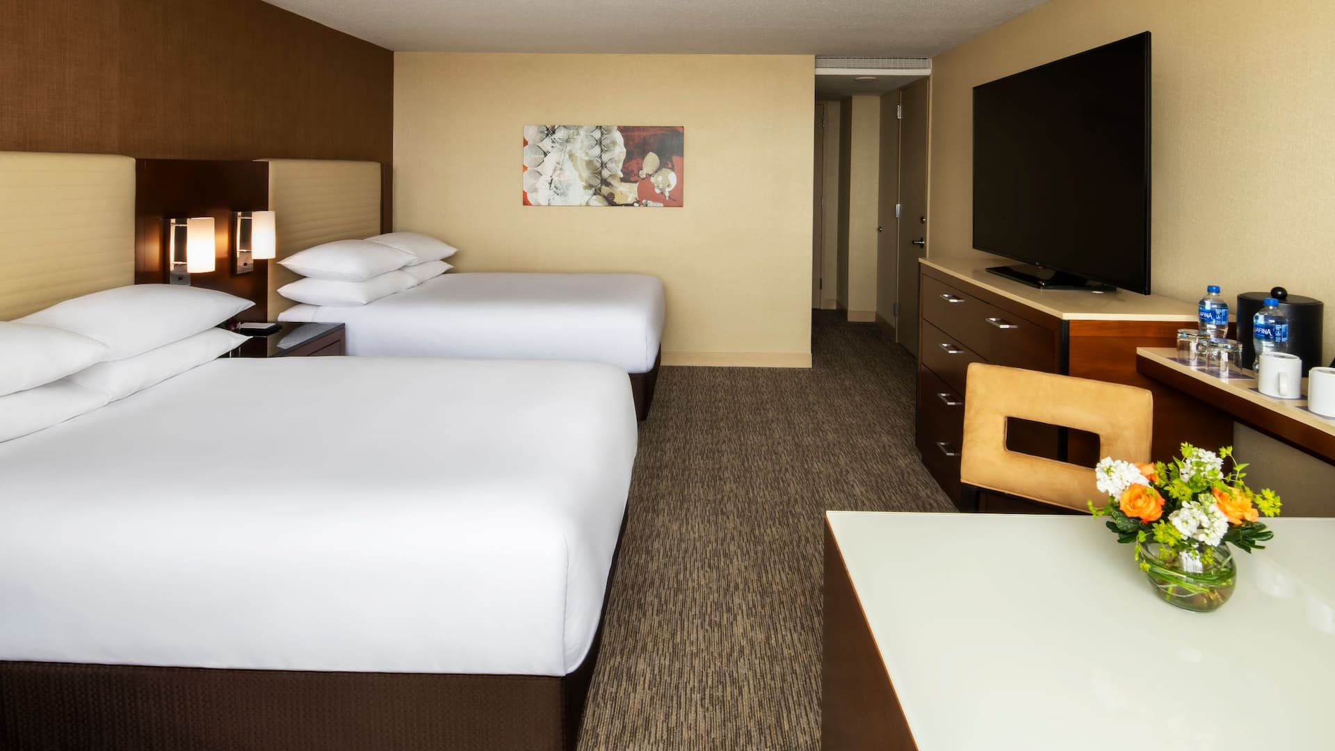 Hyatt Regency O'Hare Chicago Two Double Bed