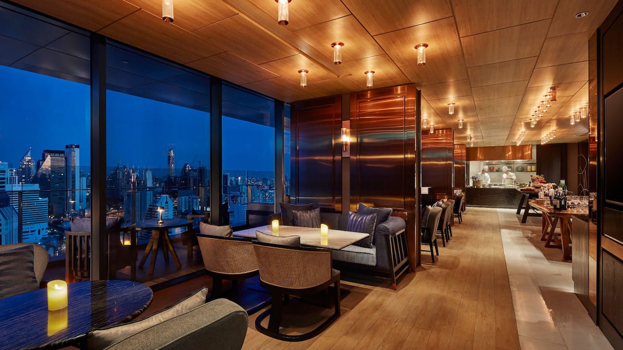 Regency Club Lounge at 27th floor