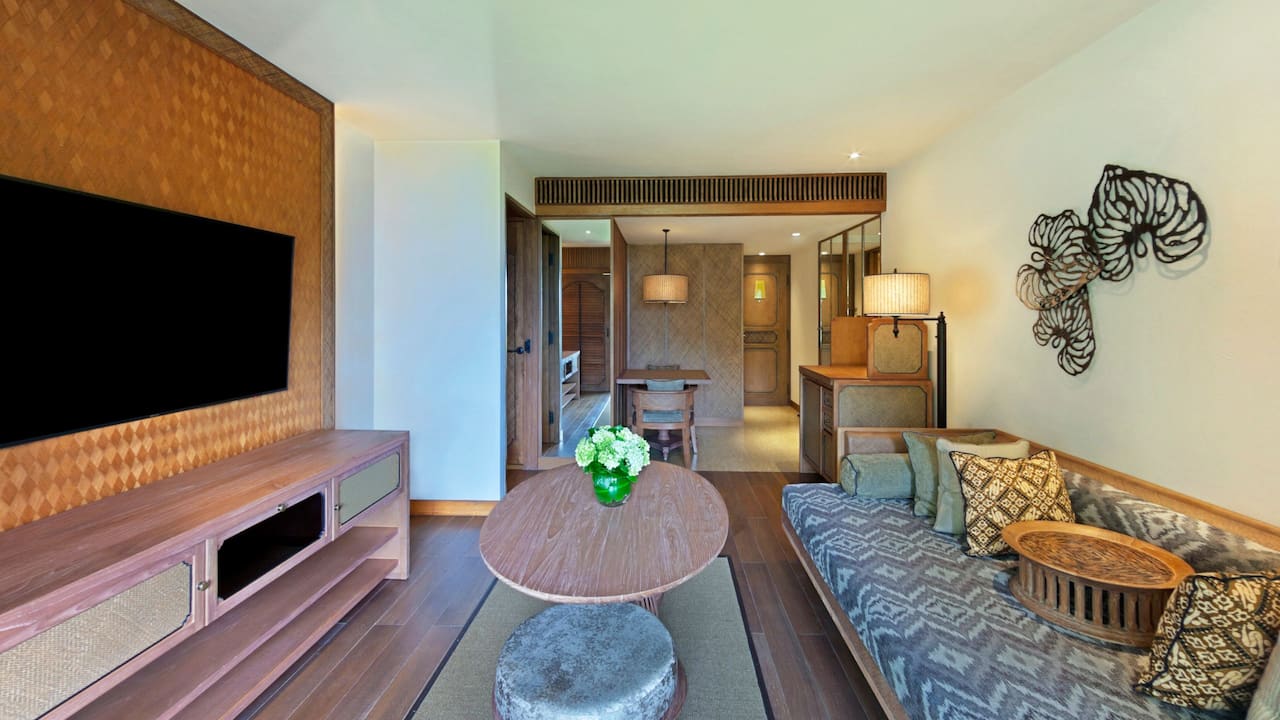 Family Suite with 1 King Bed and Spacious Living Room, Hyatt Regency Bali