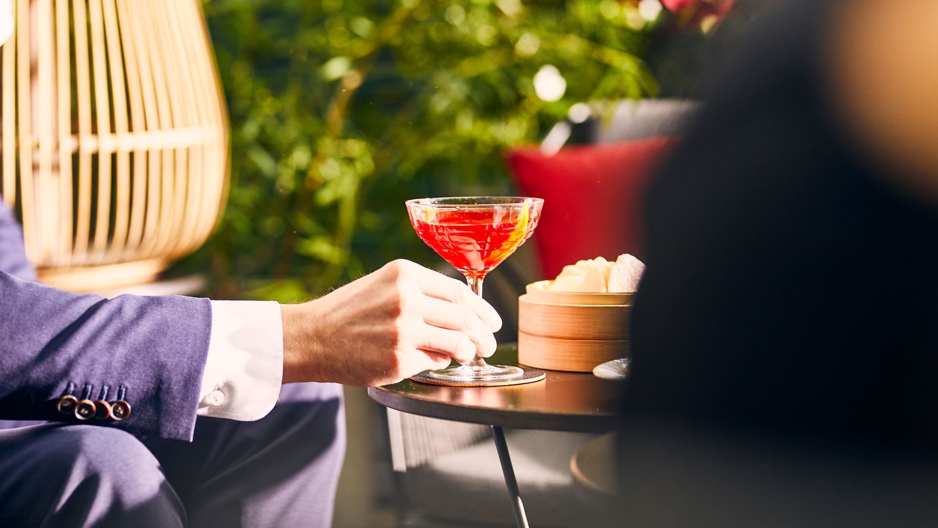 Hyatt Regency Amsterdam Terrace Cocktail