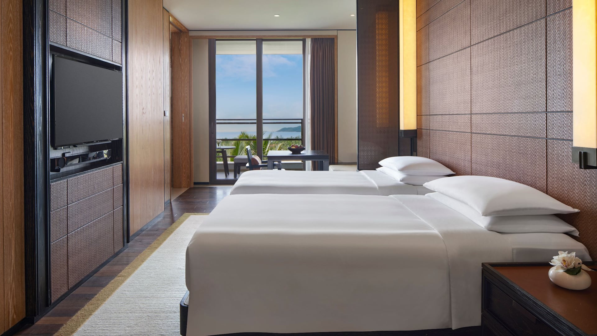 1 of 2 Grand Hyatt Sanya Haitang Bay Resort and Spa Ocean View Room Twin
