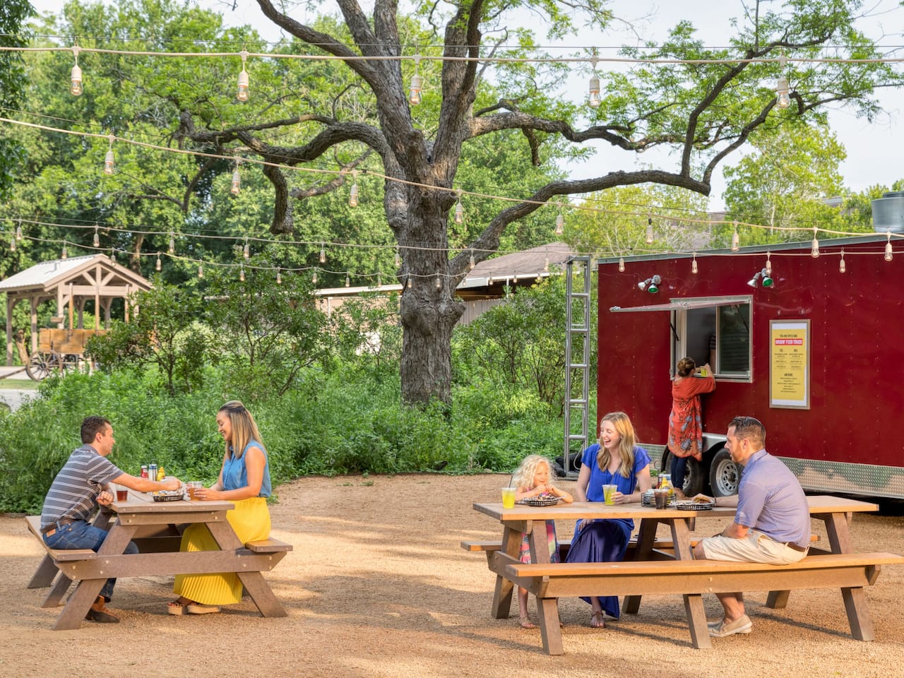 Food truck seating