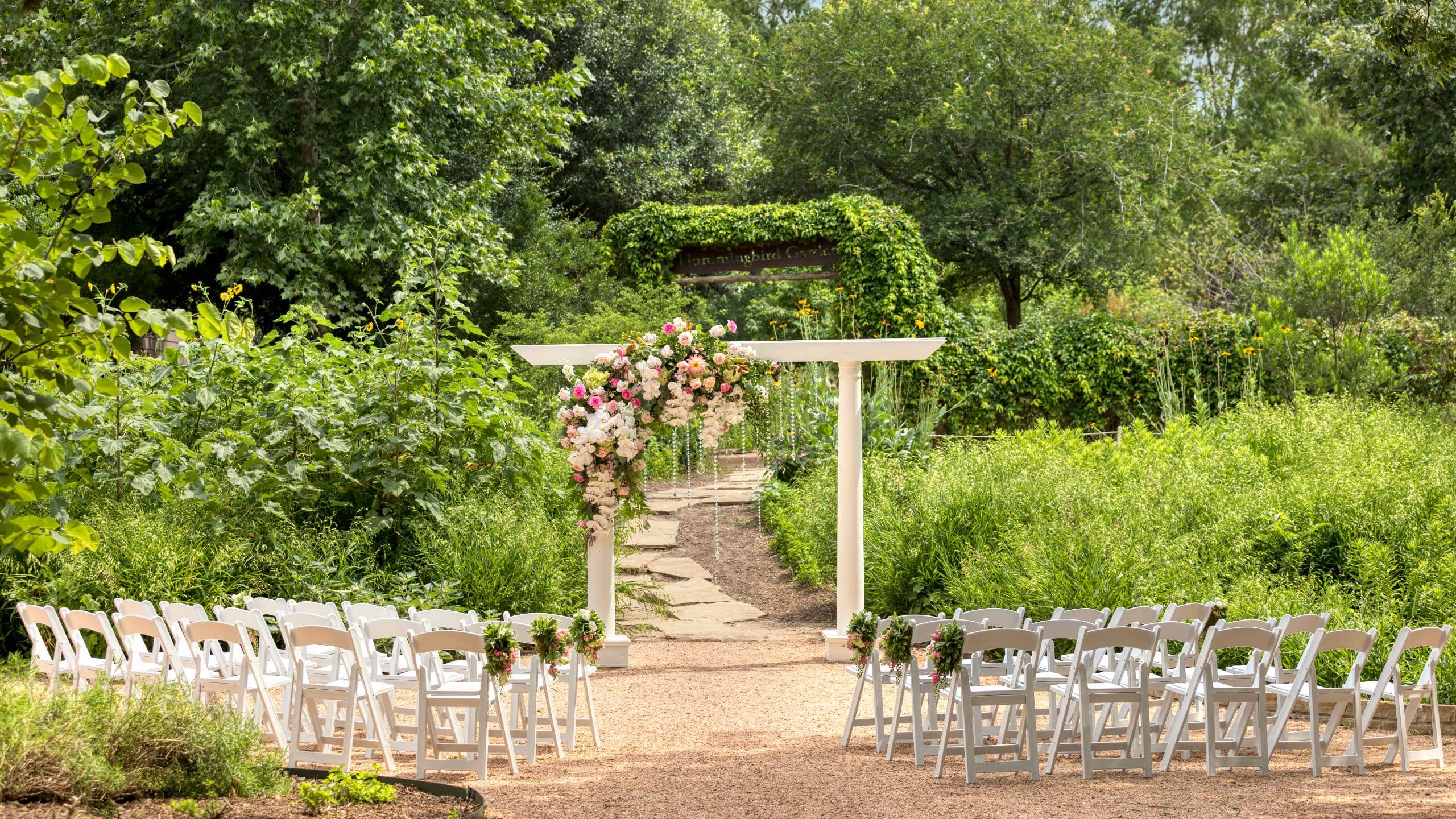 Hyatt Regency Lost Pines Resort and Spa Wedding Pecan Terrace Setup