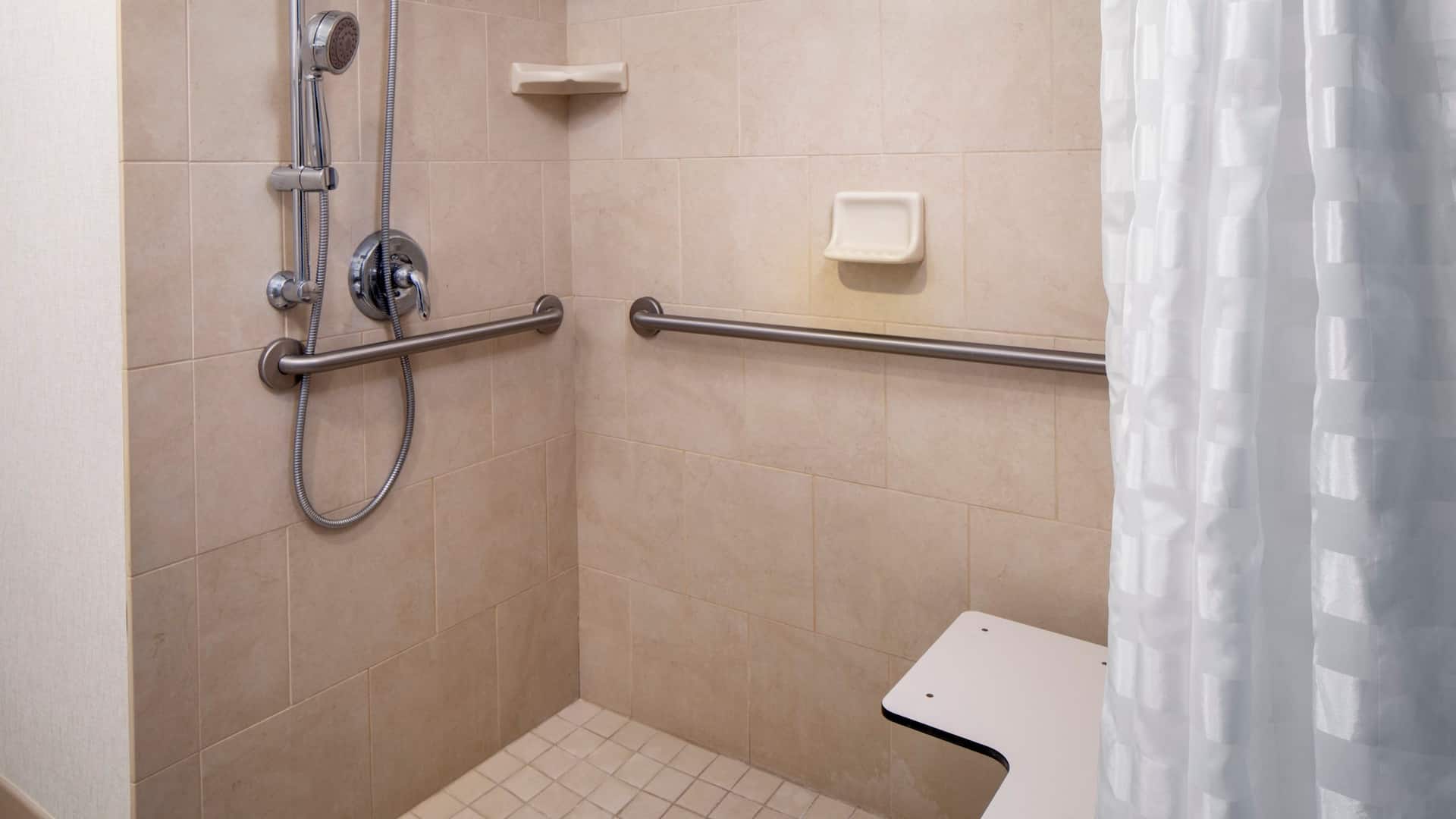 3/3 Hyatt Place Long Island/East End ADA Bathroom Shower