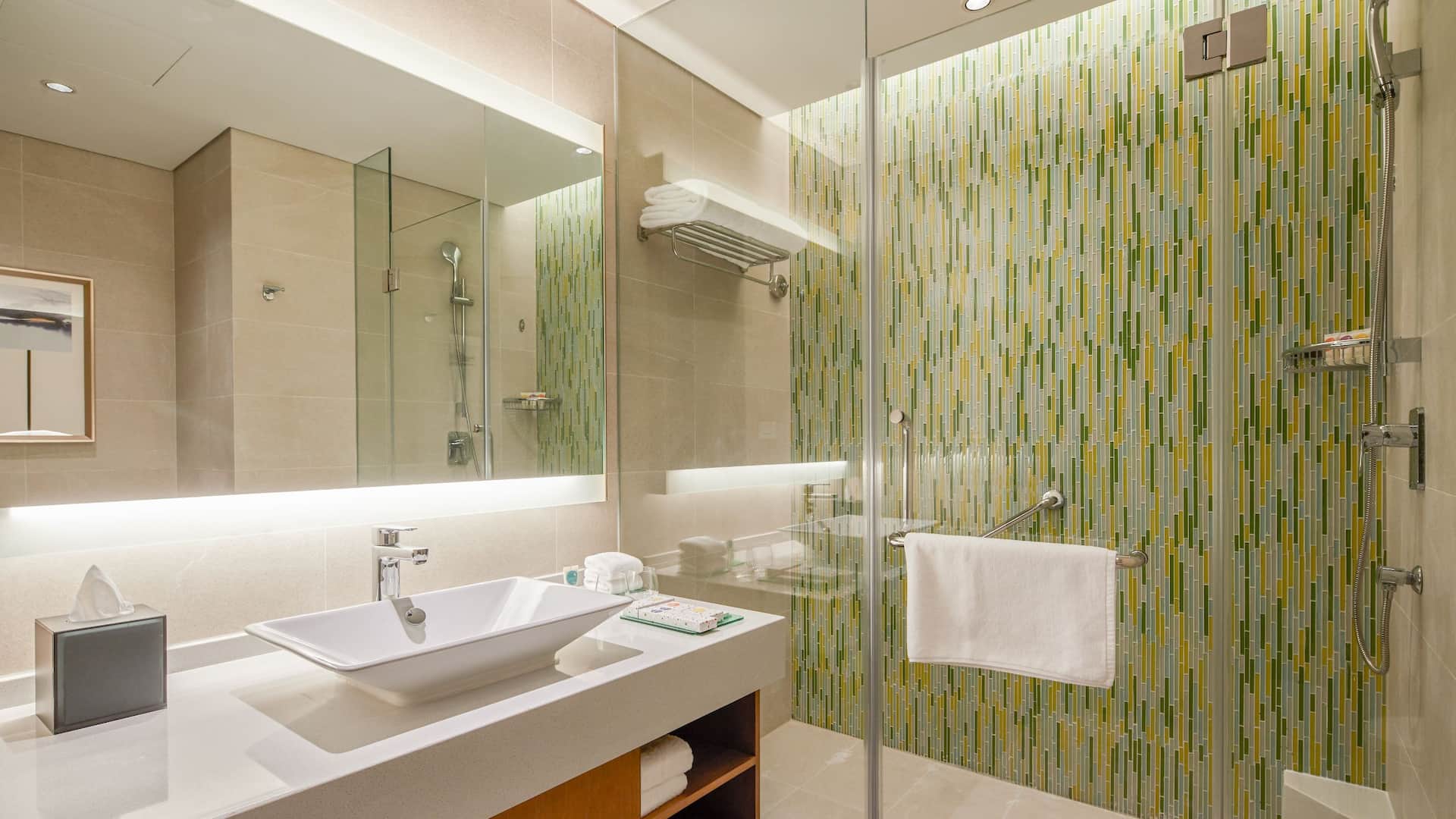 2 de 2 Hyatt Place Deqing King Bed Bathroom