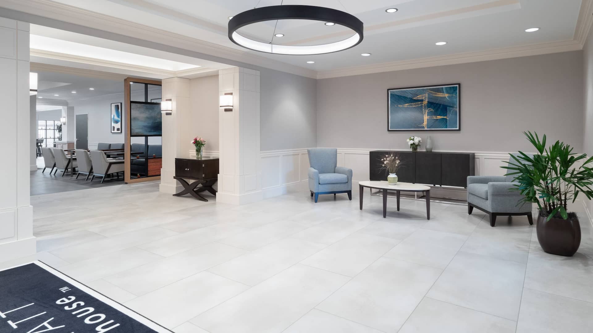 Hyatt House White Plains Lobby Seating