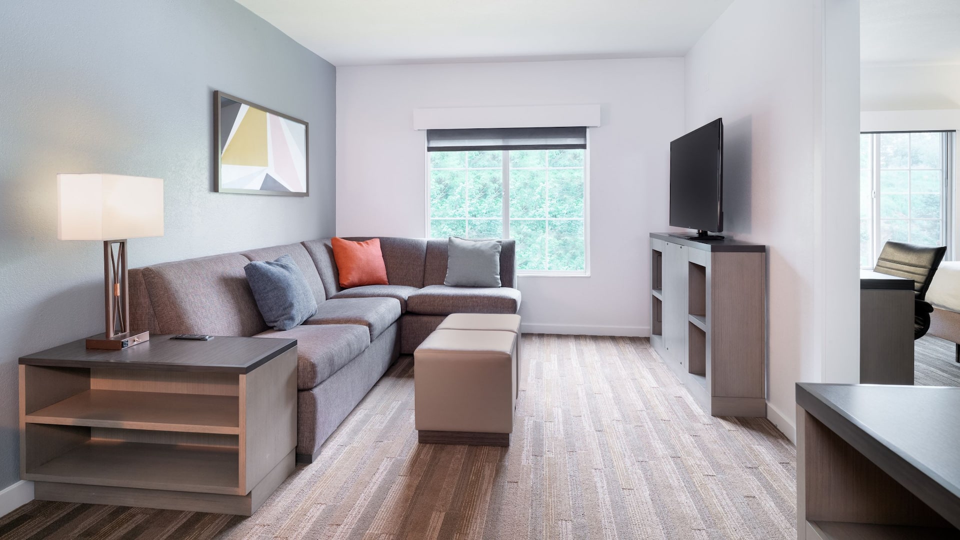 2/4 Hyatt House White Plains ADA Living Area