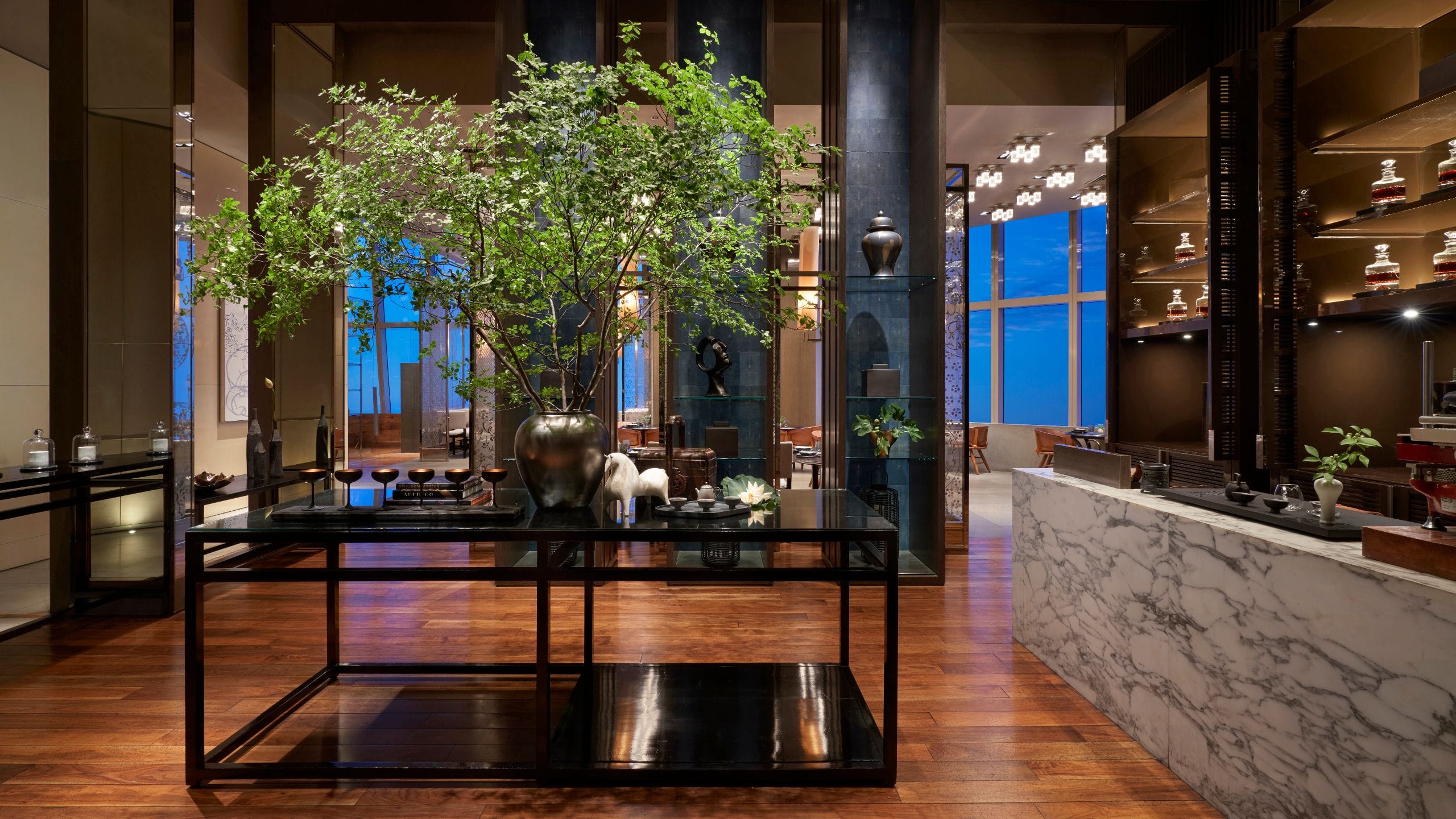 Park Hyatt Shanghai Dining Room Entrance