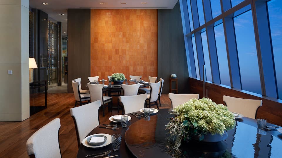 Park Hyatt Shanghai Dining Room
