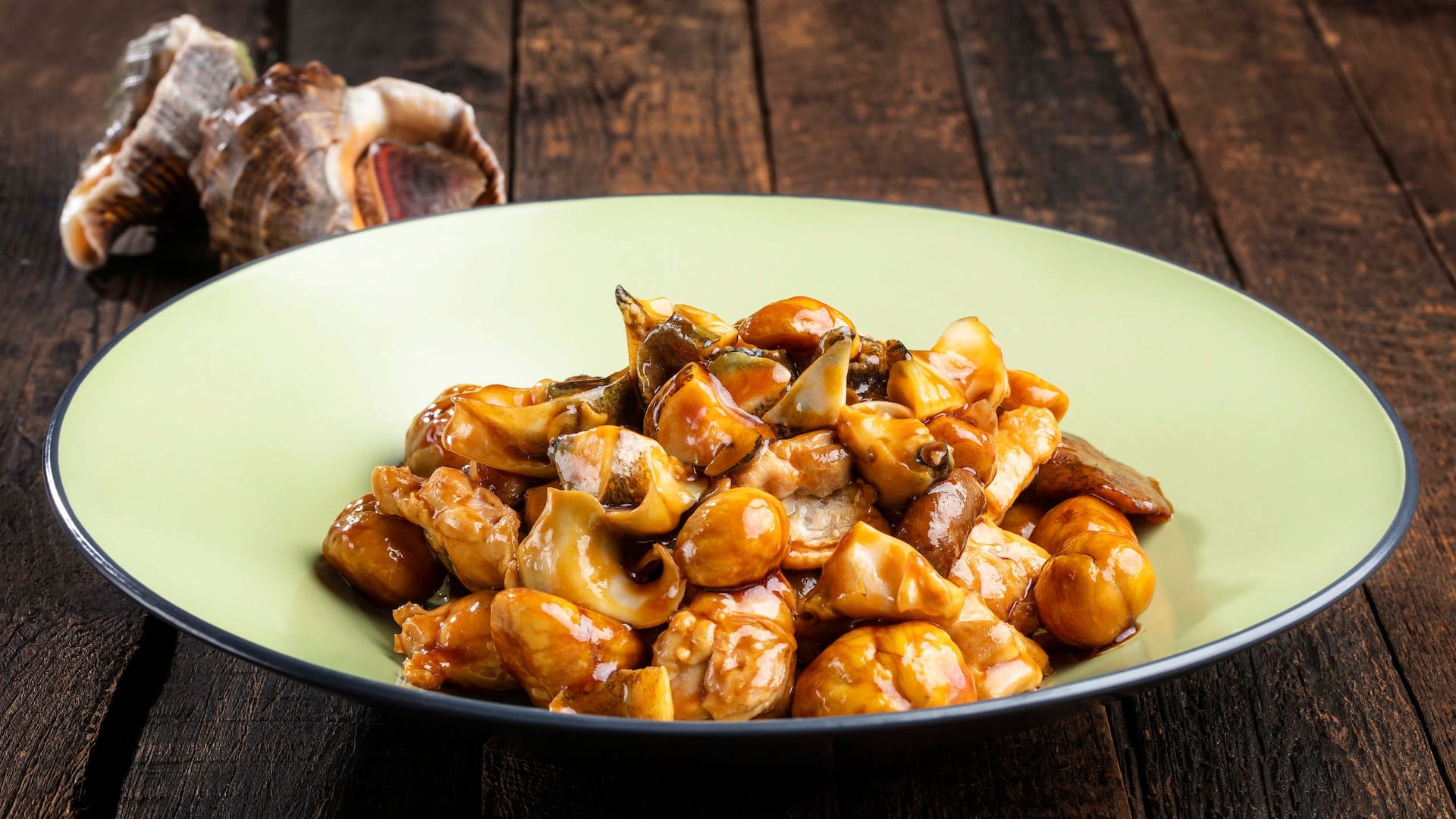 Hyatt Regency Qingdao Dong Hai 88 Private Dining Sea Whelk Mushroom Chicken
