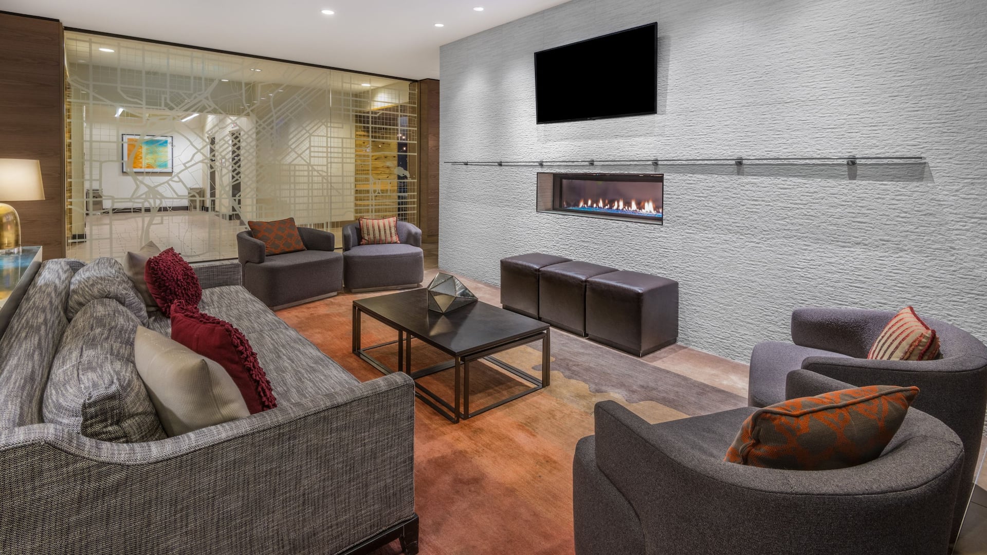 Hyatt House Denver/Downtown Lobby Seating