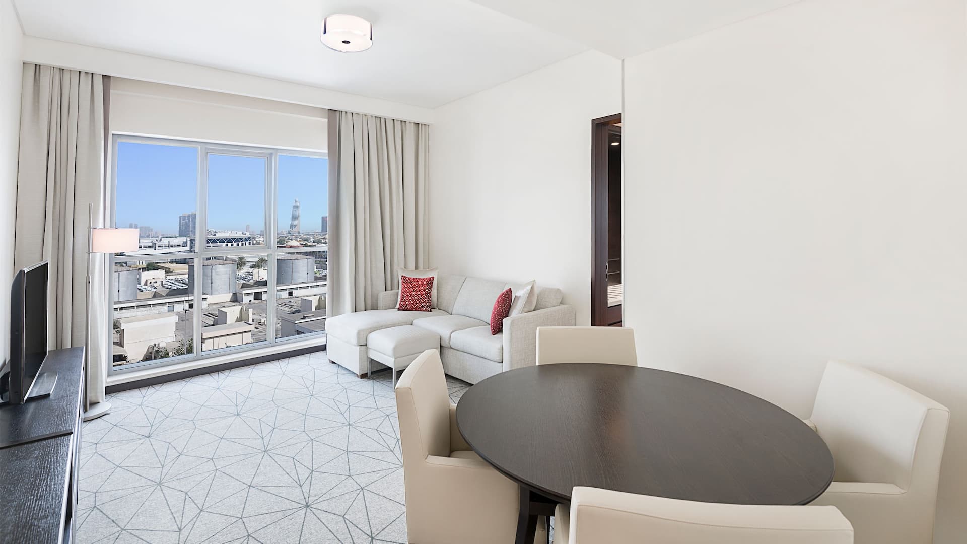 Hyatt Place Dubai Jumeirah Suite Living Area