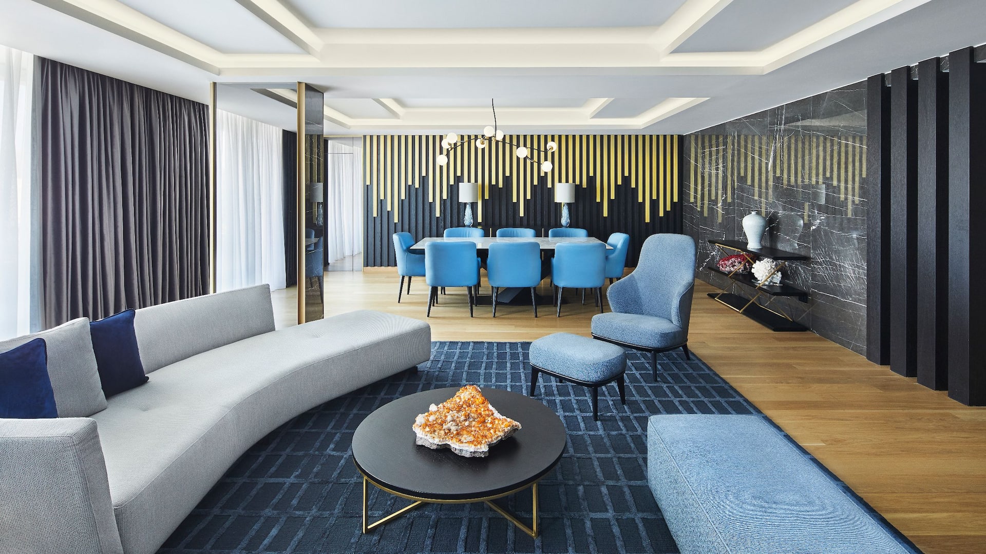 3 of 5 Grand Hyatt Athens Athena Nike Suite Living Room