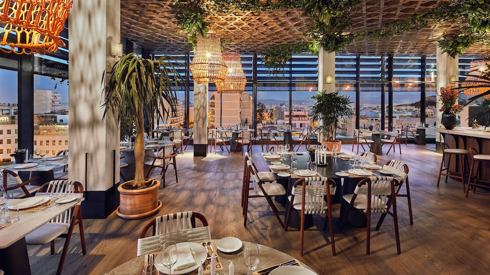 Grand Hyatt Athens Rooftop Restaurant