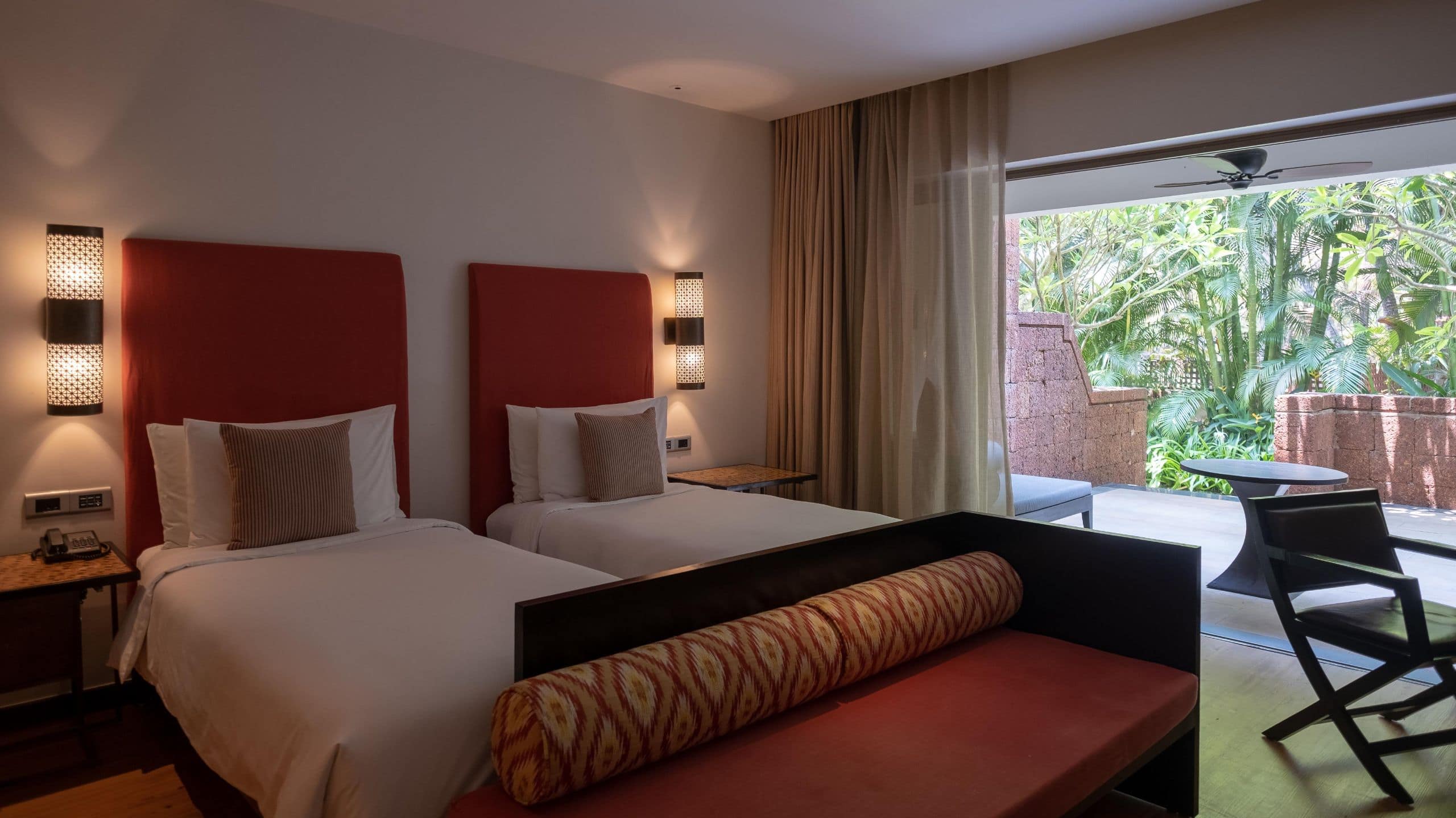 第 1，共 3 Alila Diwa Goa Two Twin Beds Family Terrace Room