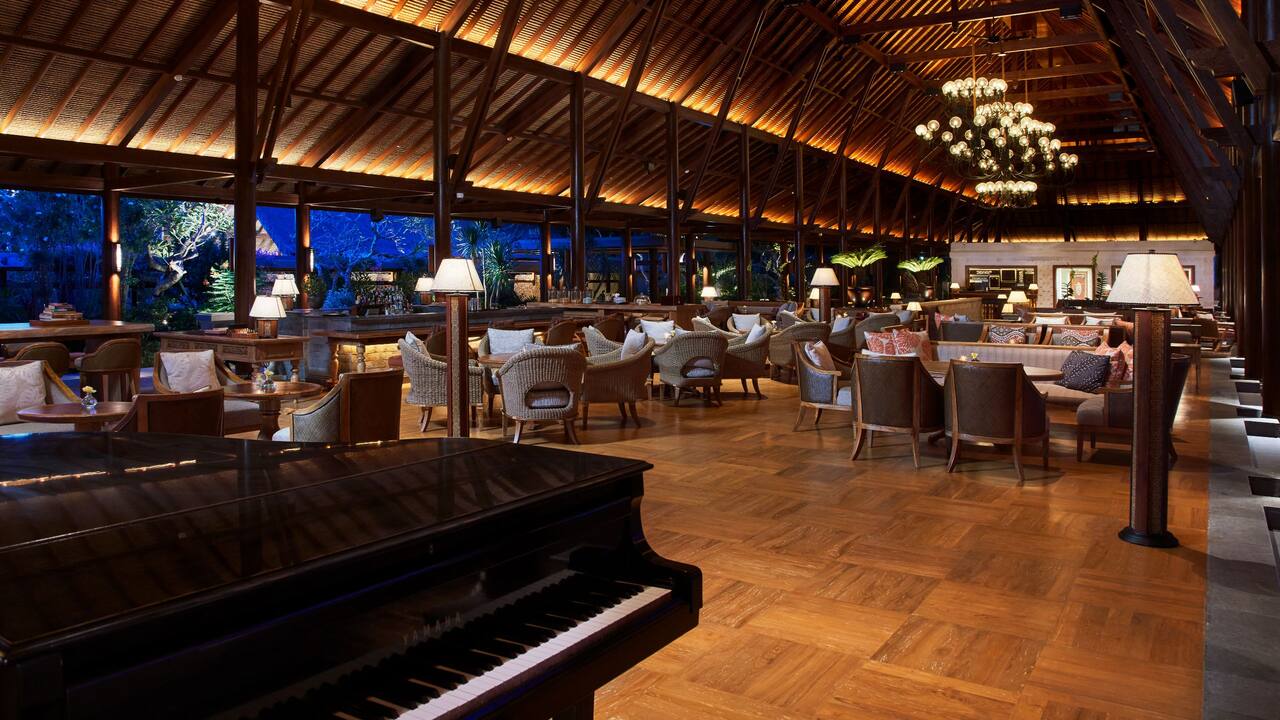 Piano Lounge and Bar The Hyatt Regency Bali, Sanur Bali