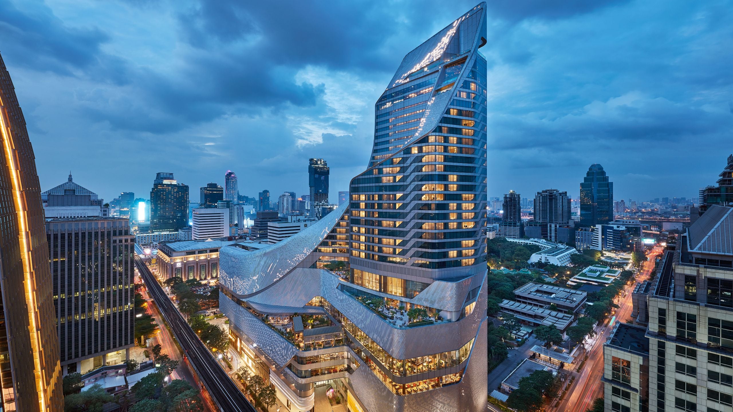 Park Hyatt Bangkok Hotel Exterior