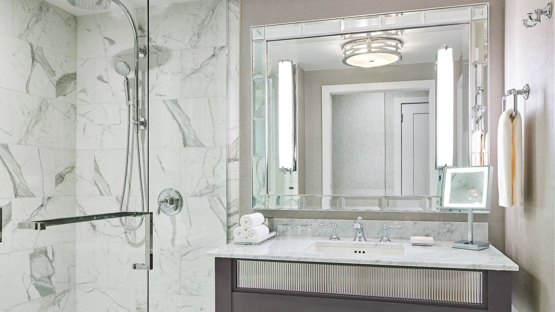 2 of 4 Grand Hyatt Vail Three Fixture Guestroom Bathroom