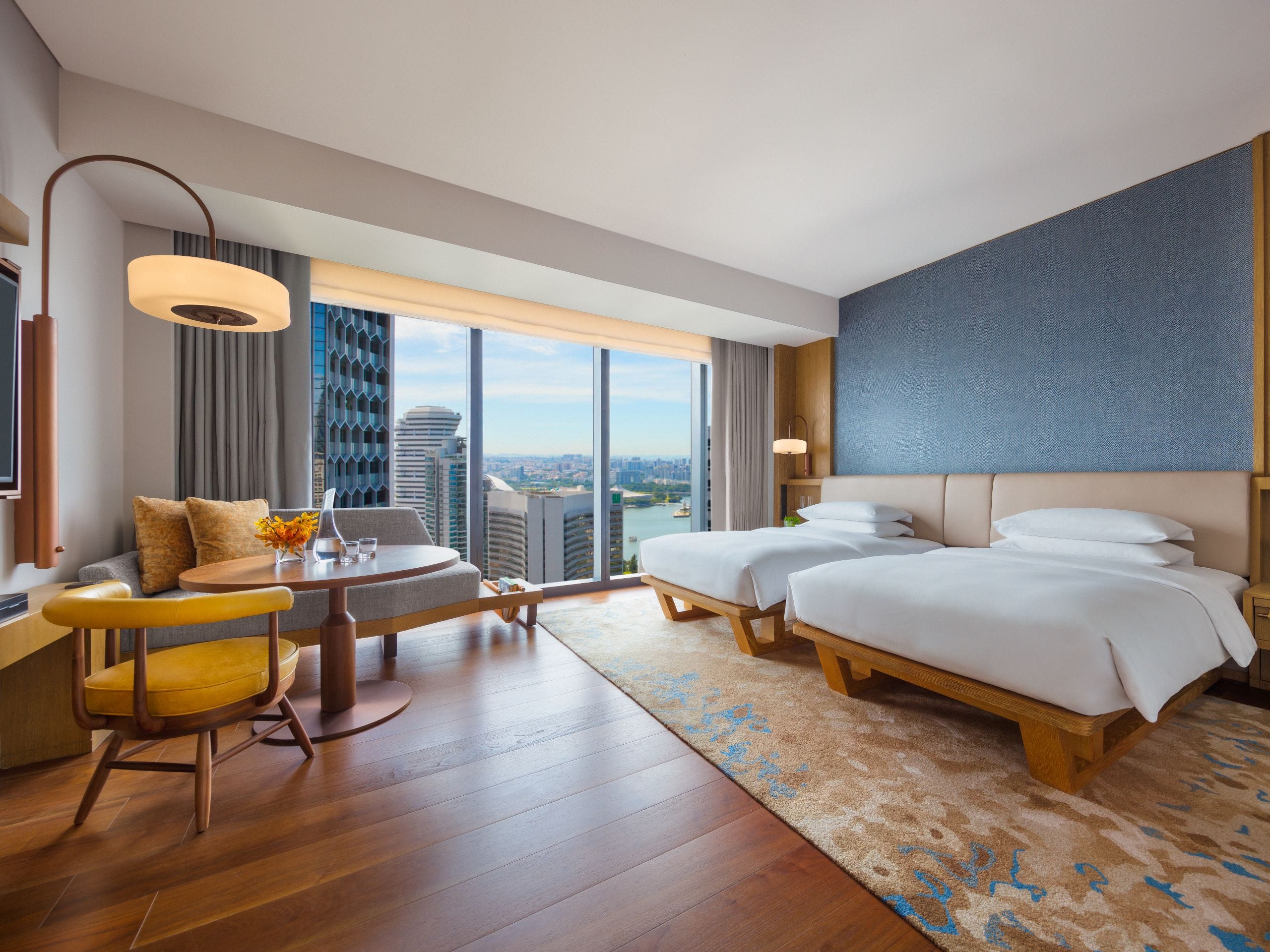 Andaz Singapore Deluxe Two Twin Beds